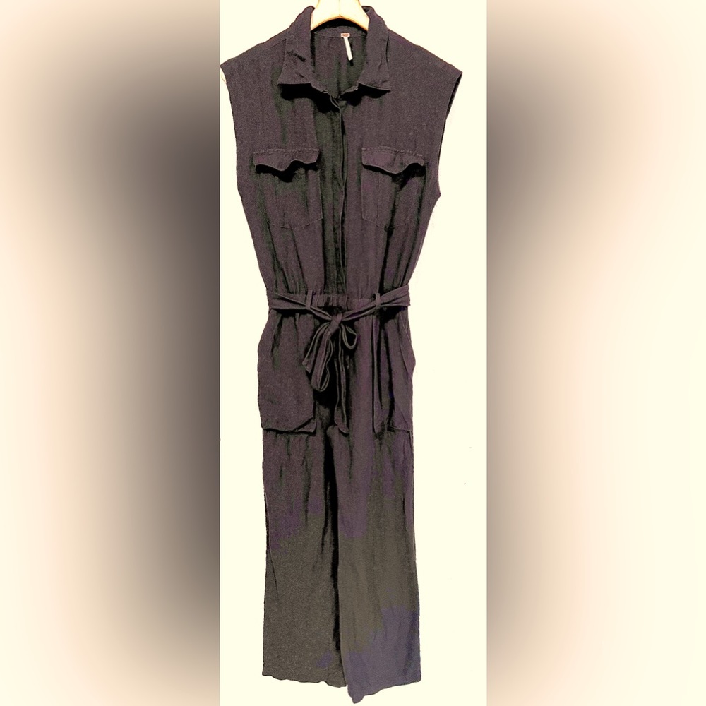 Young Fabulous & Broke “Cuba” Jumpsuit Black Medium